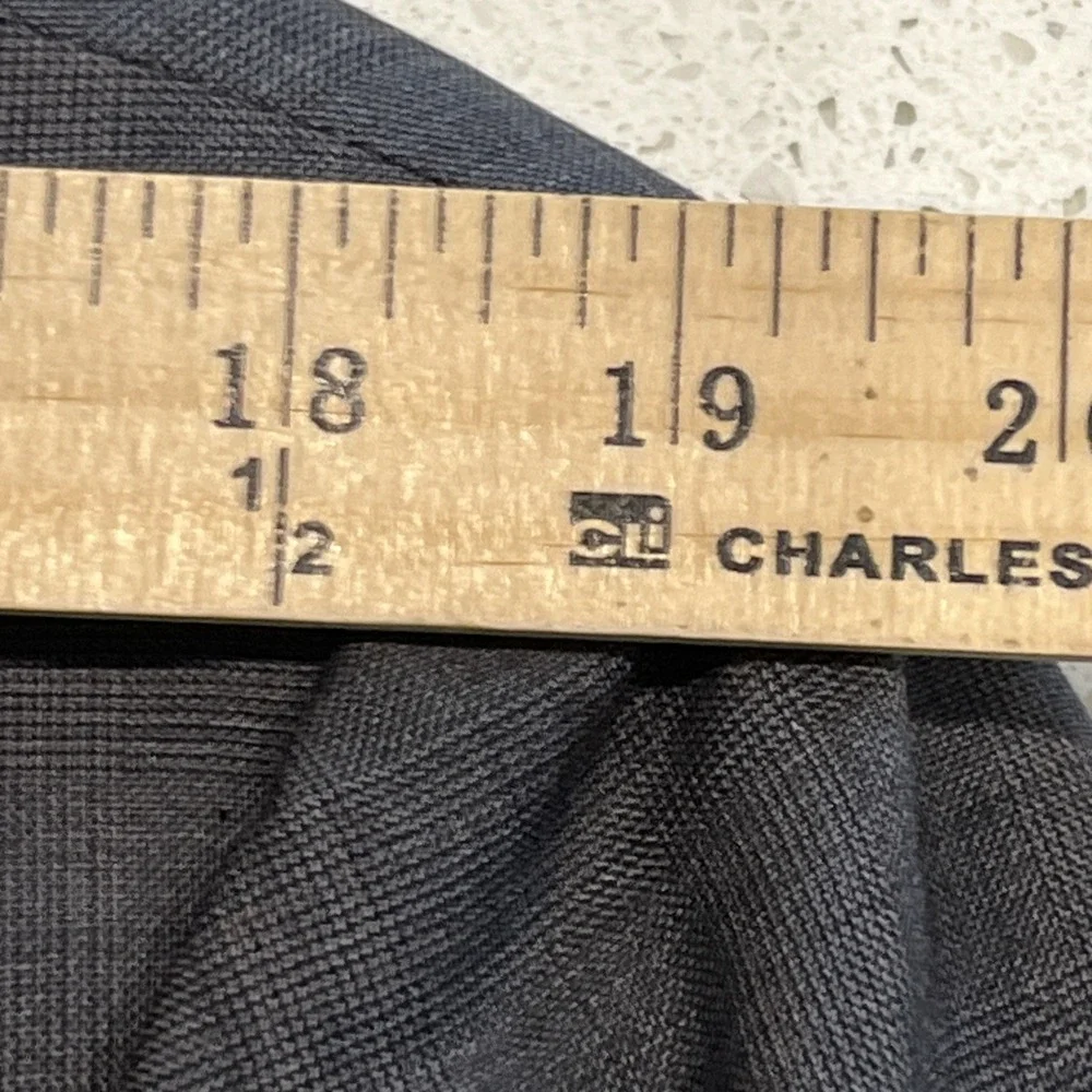 Brooks Brothers 346 Mens Fitzgerald Fit Blazer Jacket Sz 46R Gray Sport Coat